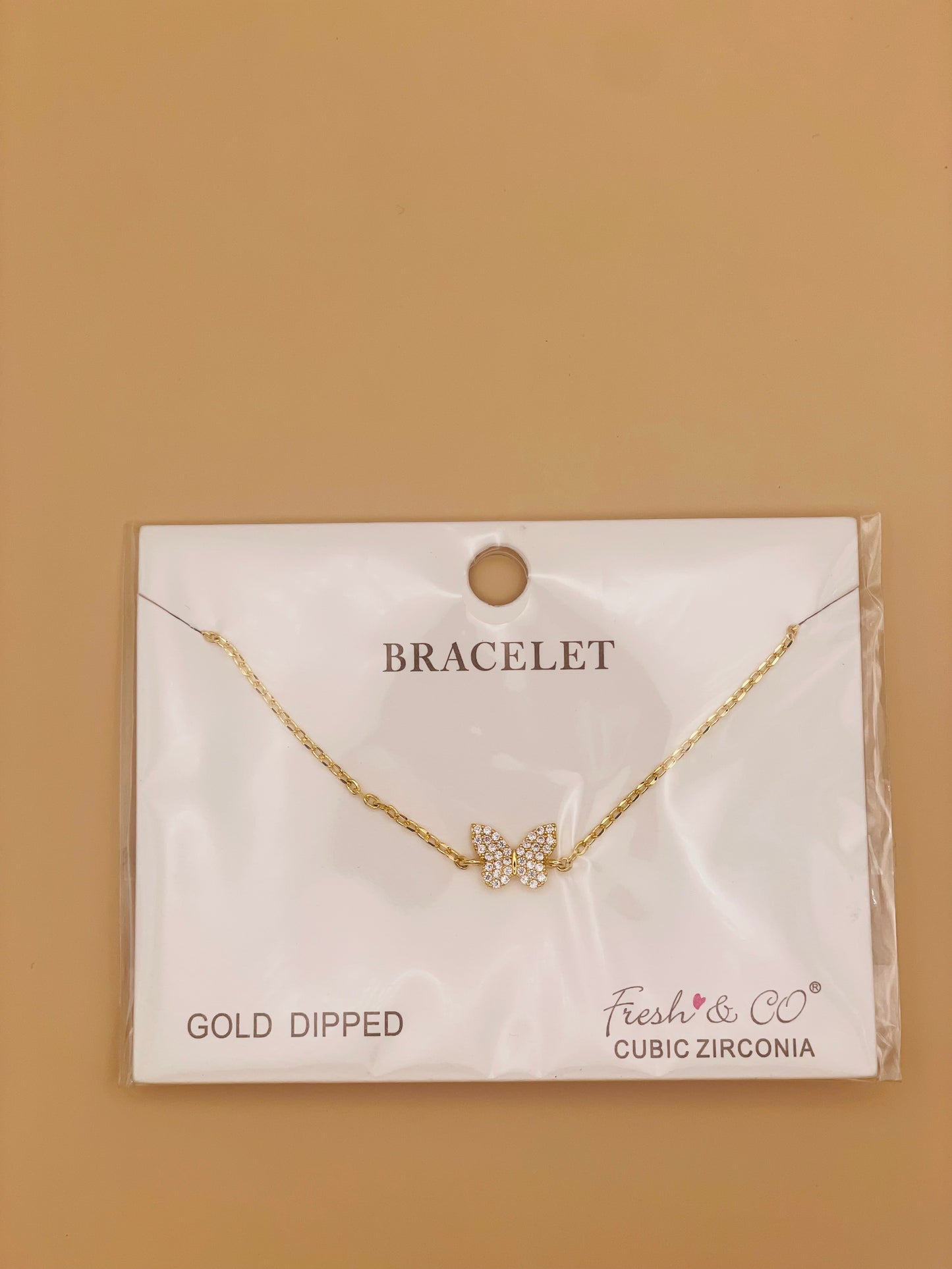 Butterfly Chain Bracelet