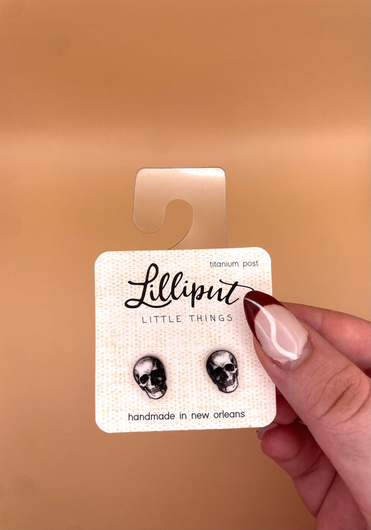 Skull Stud Earrings