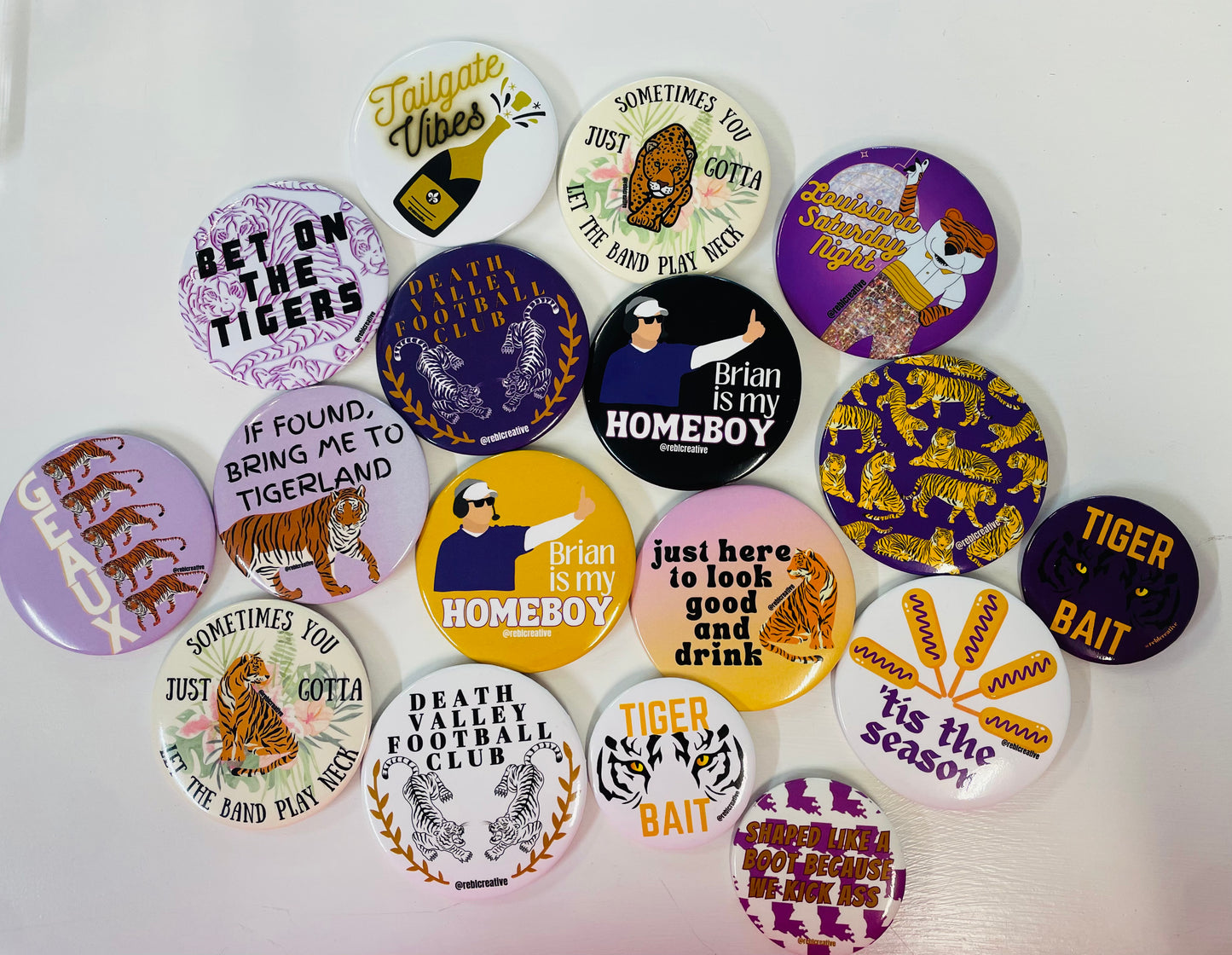 Game Day Pins